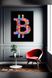 Картина Bitcoin art crypto 10505 фото 3