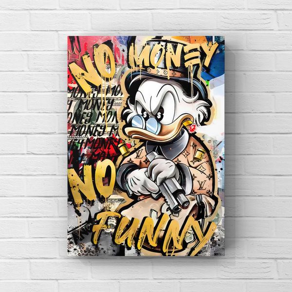 Картина Scrooge Mcduck no money no funny 10304 фото