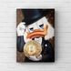 Картина Scrooge with bitcoin 10290 фото 2